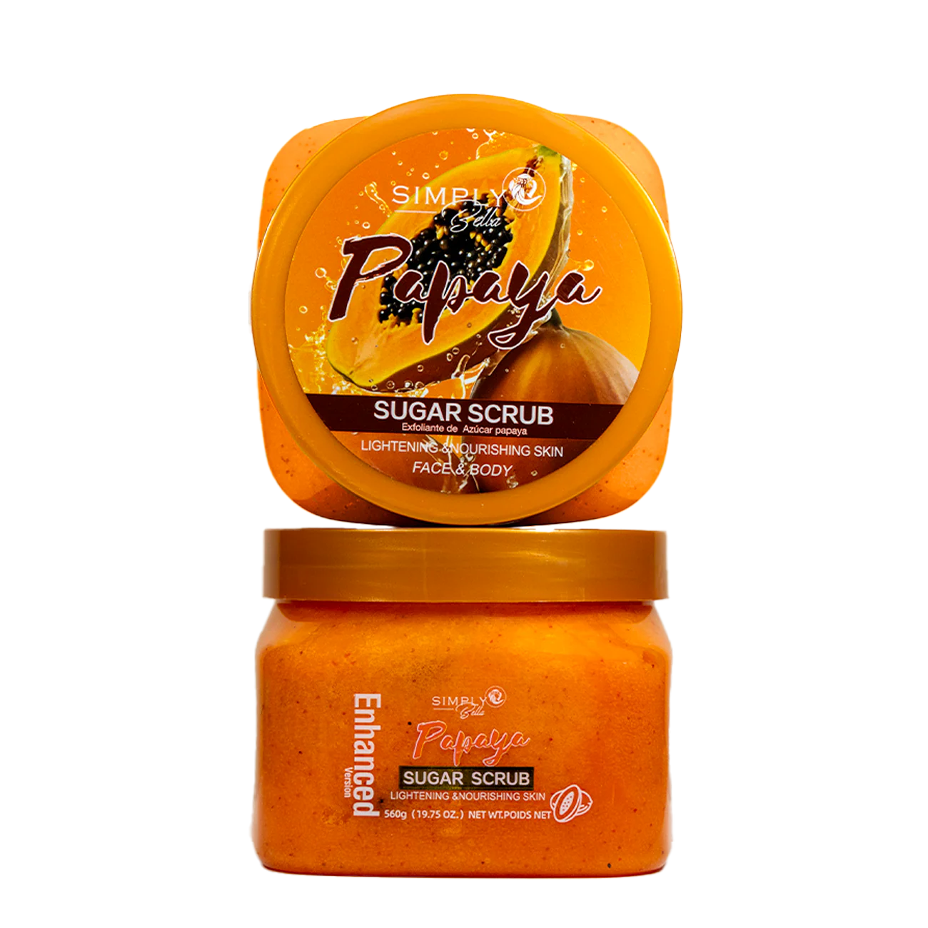 Simply Bella Papaya Sugar Scrub