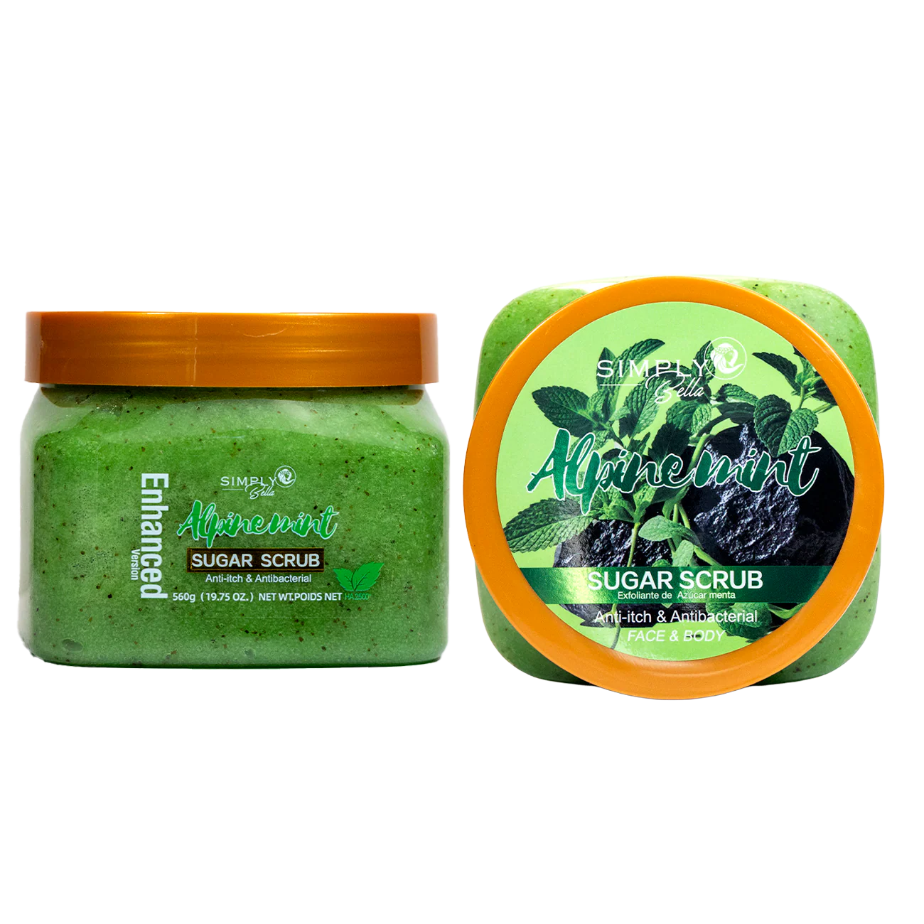 Simply Bella Mint Sugar Scrub