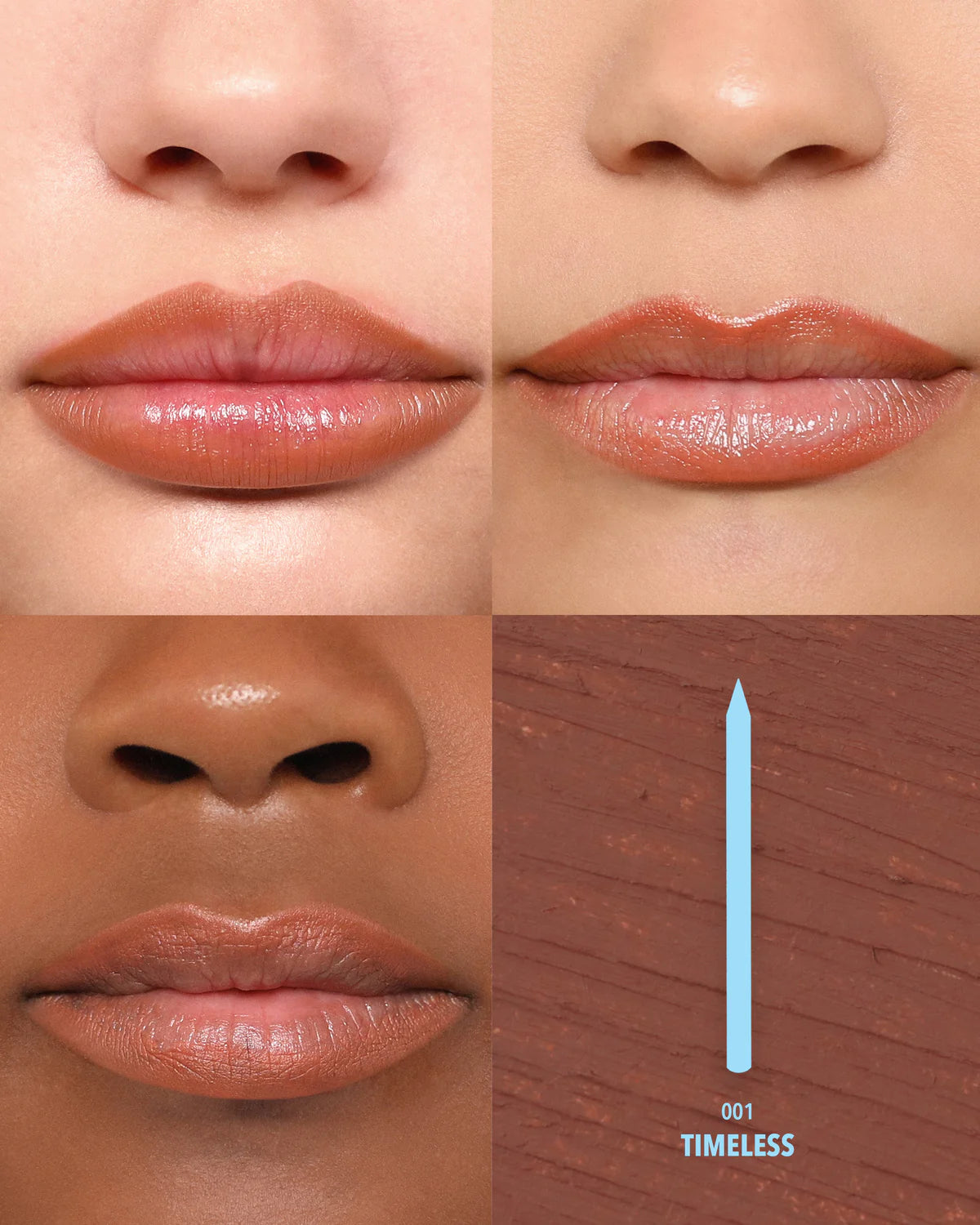 Moira Lip Chic Liner (001, Timeless) 3PCS BUNDLE (PRE-SALE)