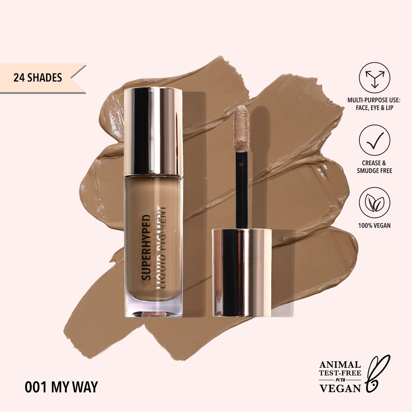 Superhyped Liquid Pigment (001, My Way) 3pc Bundle