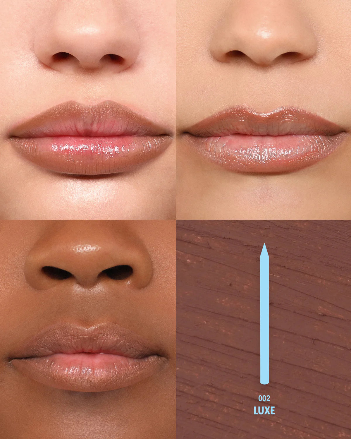 Moira Lip Chic Liner (002, Luxe) 3PCS SET (PRE-SALE)