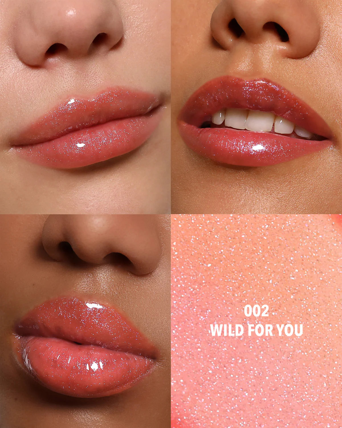 Moira Starshine Lip Gloss (SLG002, Wild For You) 3pc Bundle