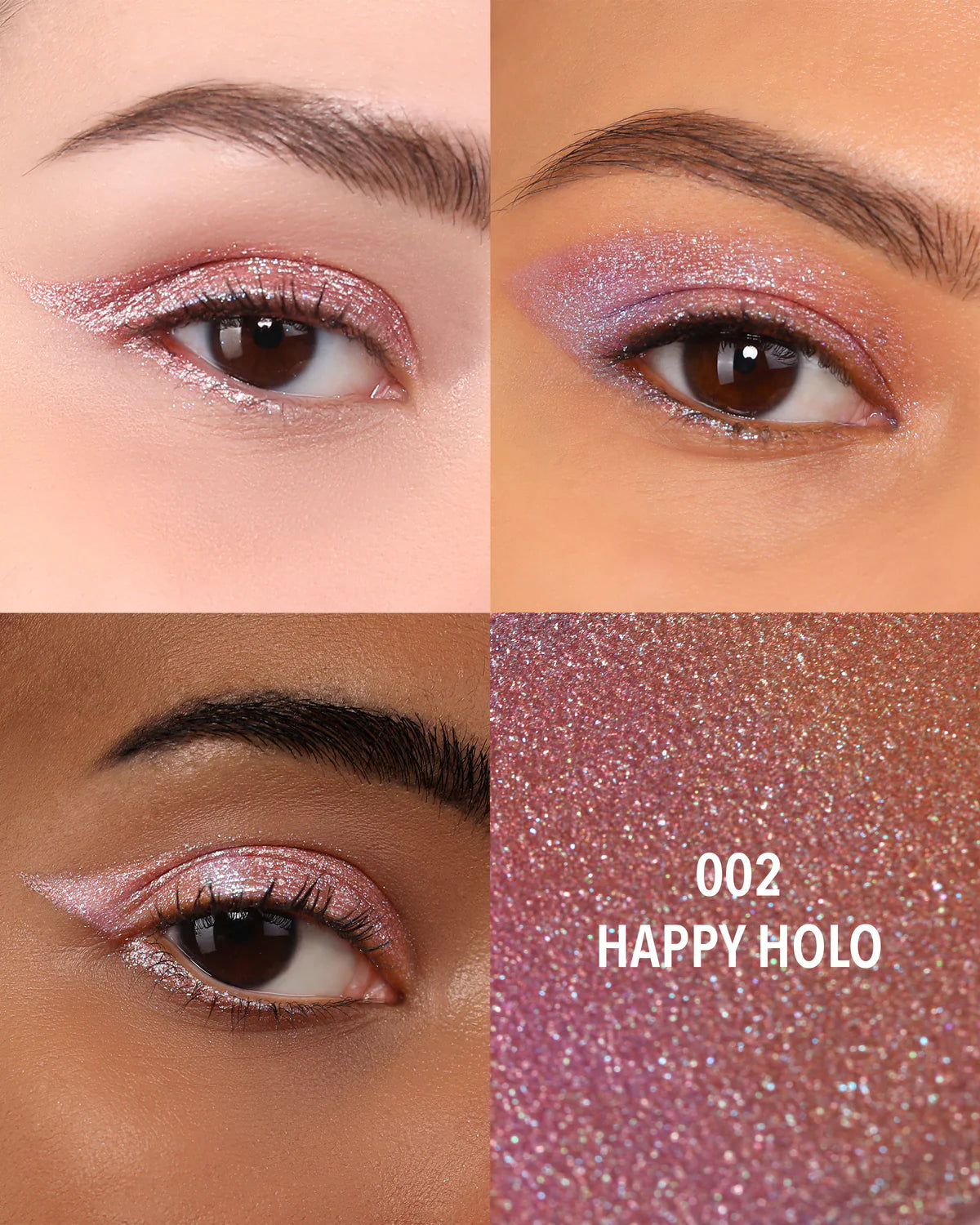 Moira Prism Pop Pigment (PPP002, Happy Holo) 3pc Bundle