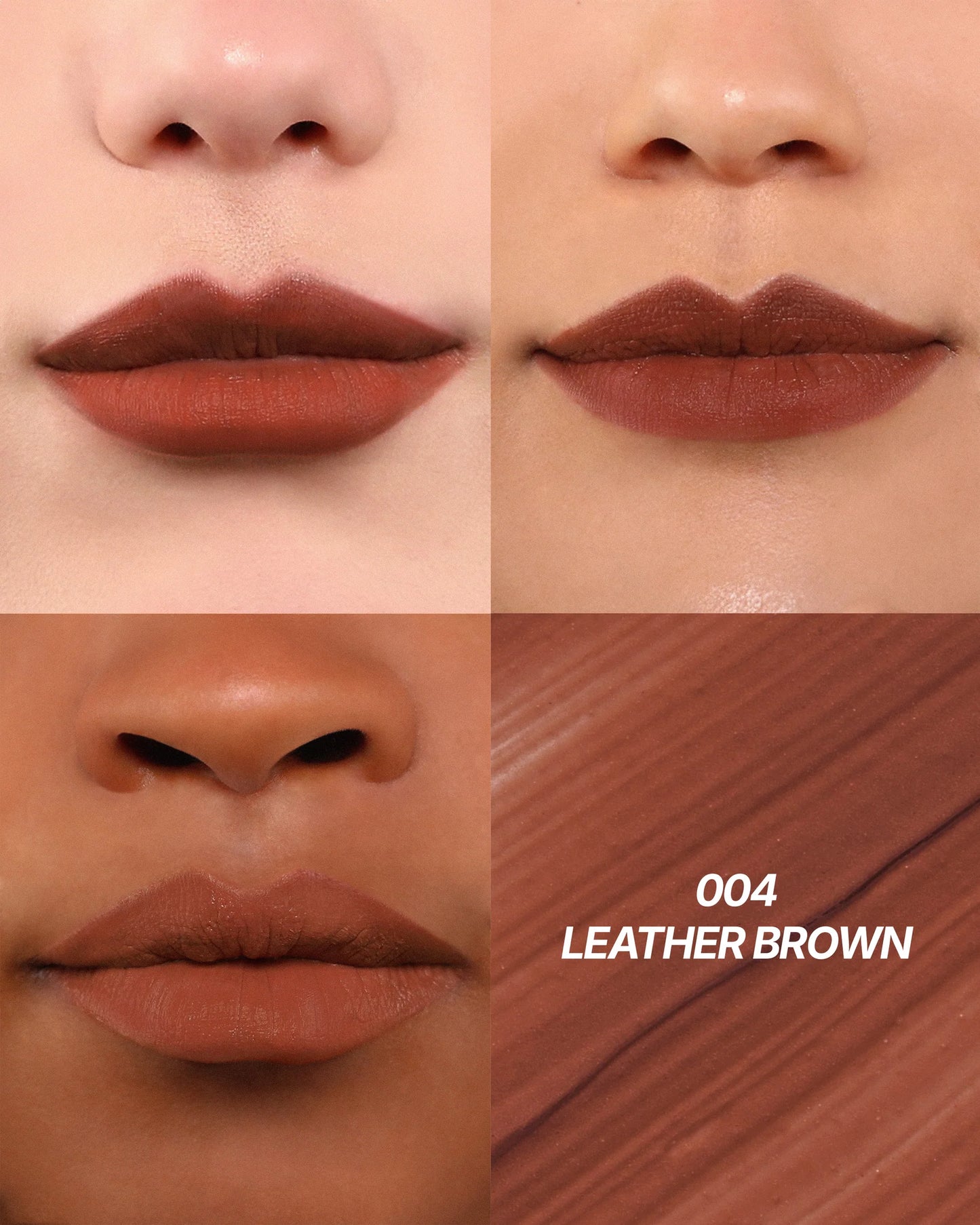 Moira Cushion Kiss Lip Cream (CKL004, Leather Brown) 3pc Bundle