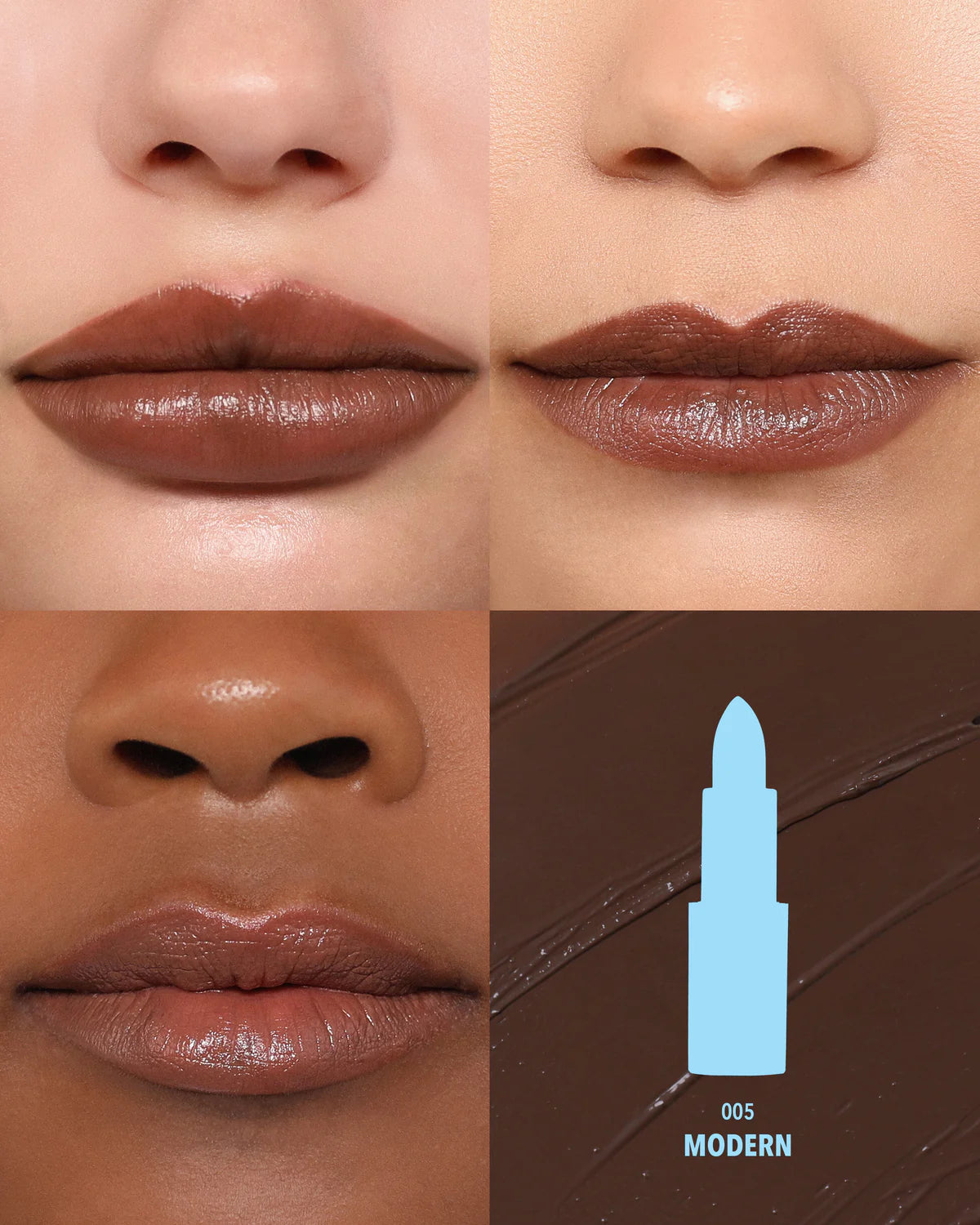 Moira Chic Satin Lipstick (005, Modern) 3PCS BUNDLE (PRE-SALE)