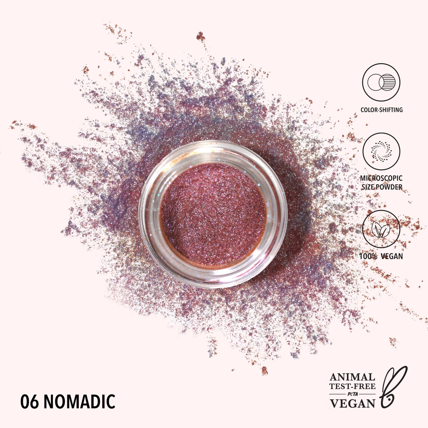 Starstruck Chrome Loose Powder (SCLP006, Nomadic) 3pc Bundle