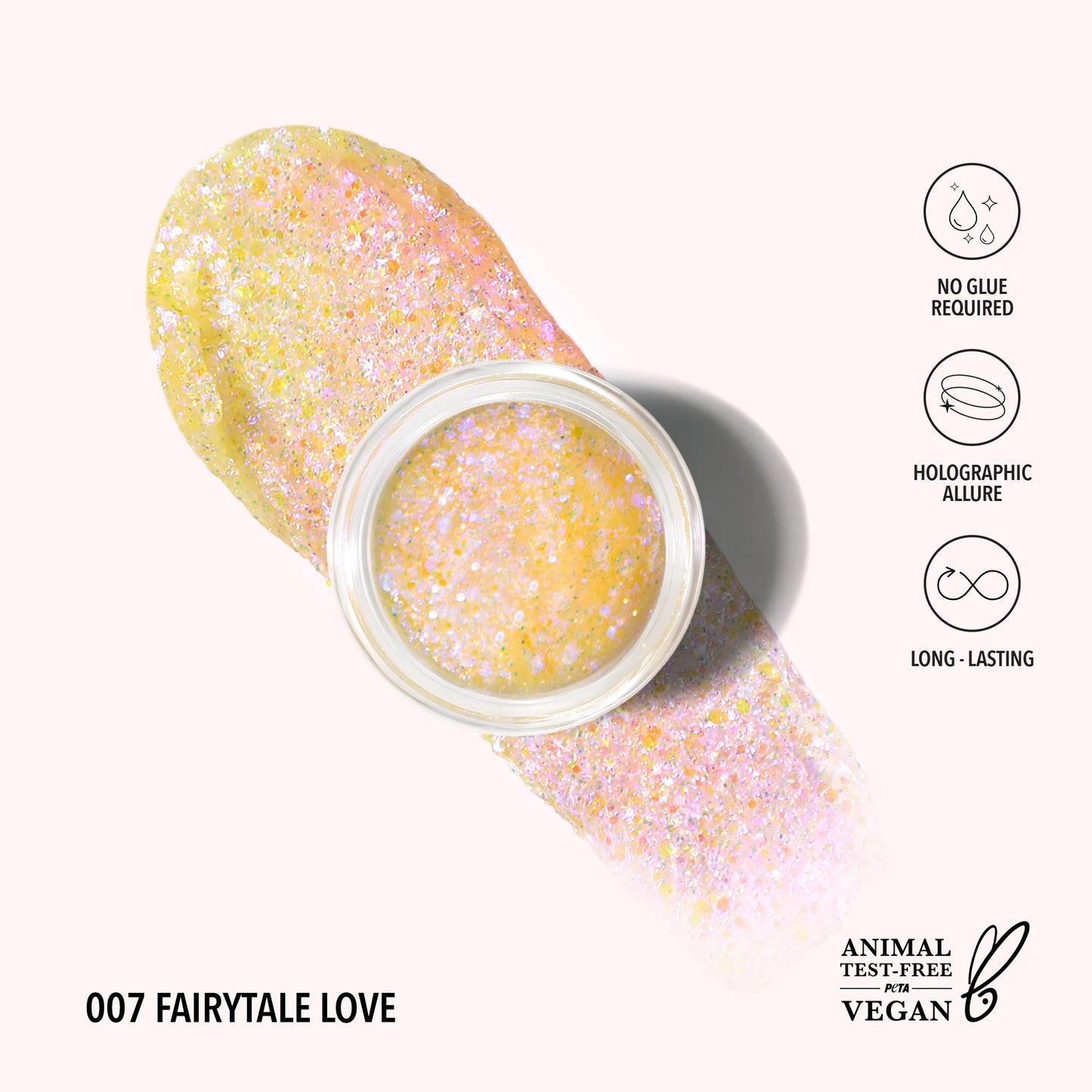 Moira Hologram Glitter Gel (007, Fairytale Love) 3pc Bundle SALE!!!