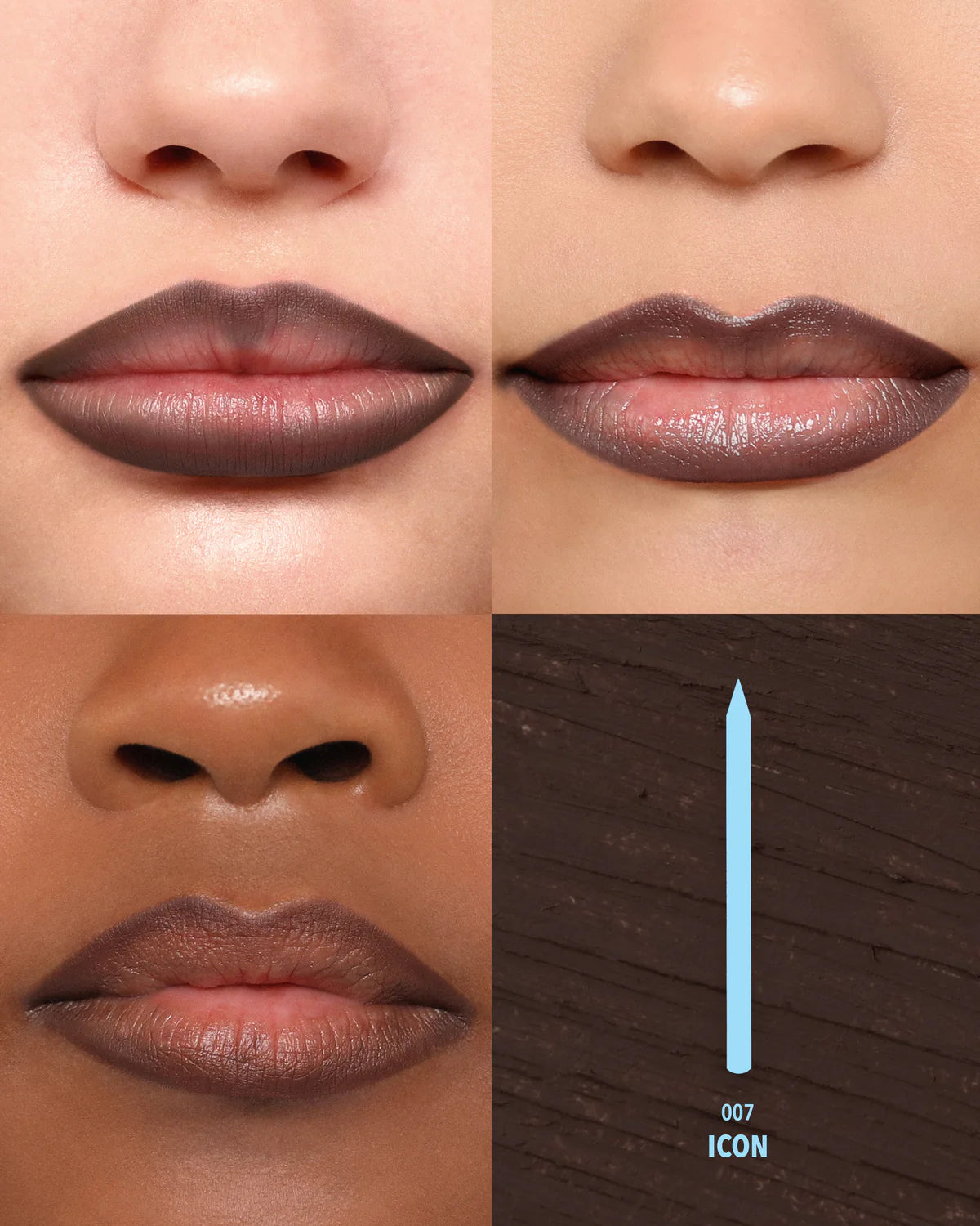 Moira Lip Chic Liner (007, Icon) 3PCS SET (PRE-SALE)