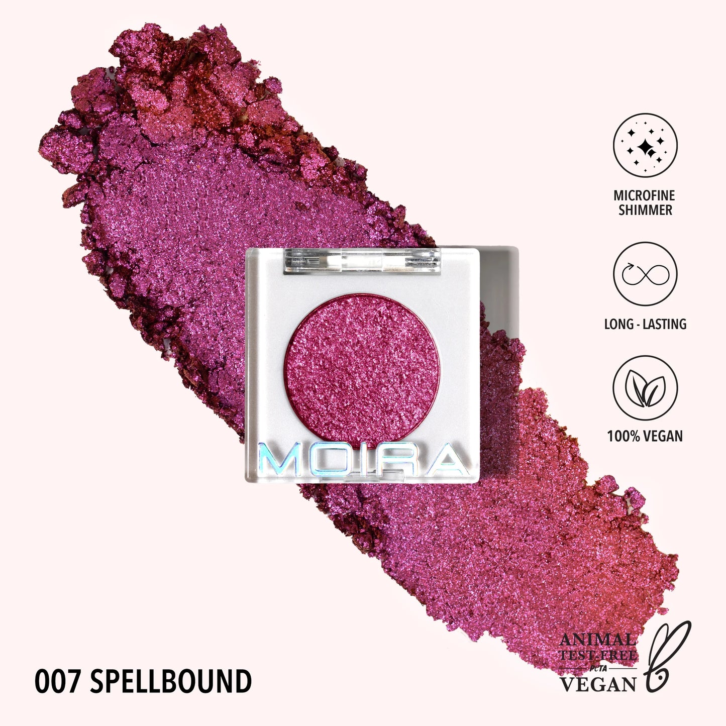 Moira Chroma Light Shadow (CLS 007, Spellbound) 3pc Bundle