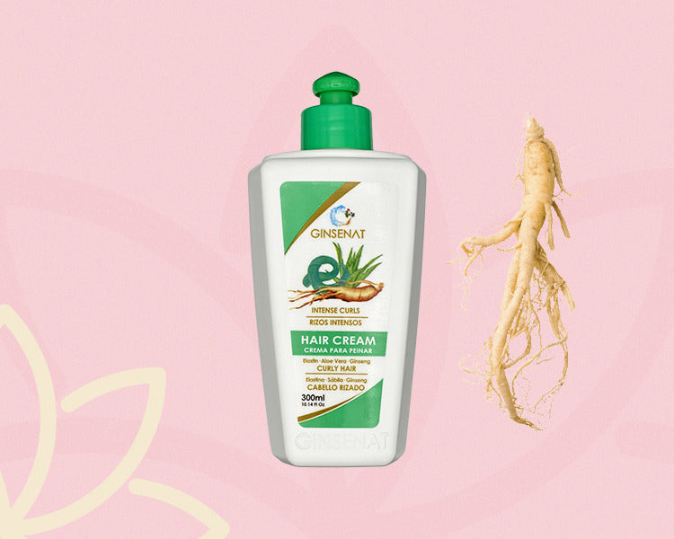 Ginsenat Crema para Peinar Rizos Intensos. 300ml