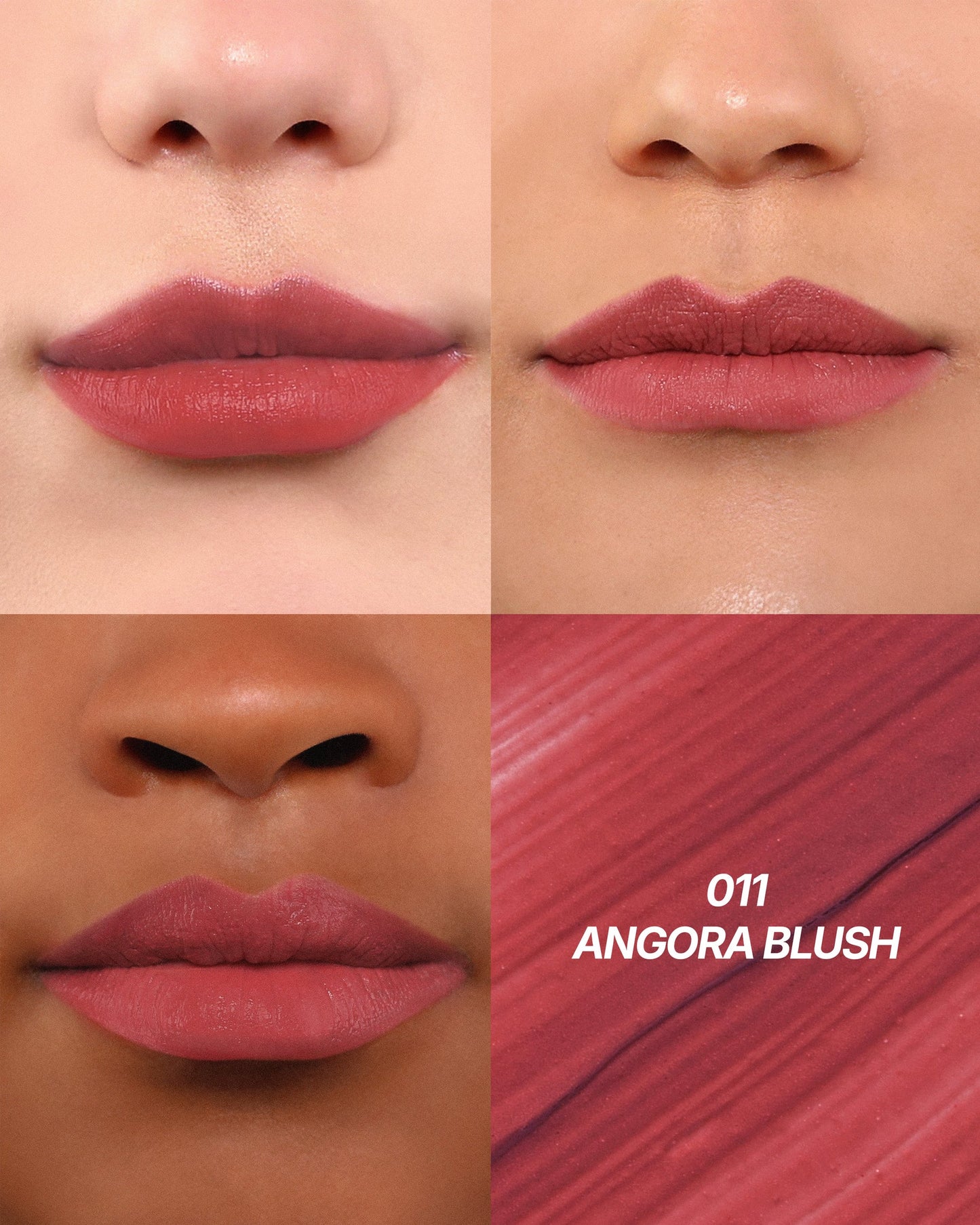 Moira Cushion Kiss Lip Cream (CKL011, Angora Blush) 3pc Bundle