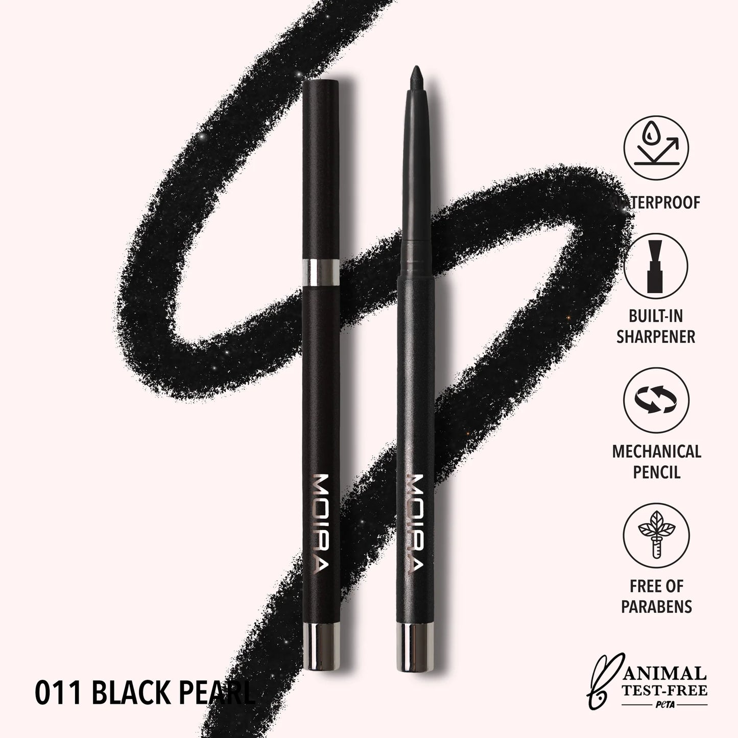 Statement Shimmer Liner (SSL 011 Black Pearl) 3pc Bundle