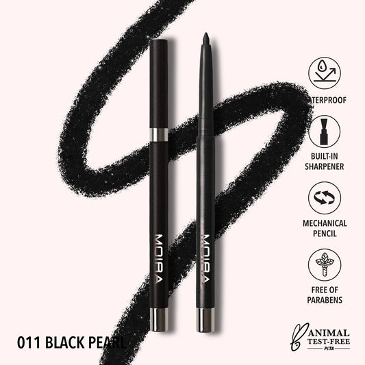 Moira Statement Shimmer Liner (SSL011, Black Pearl) 3pc Bundleb