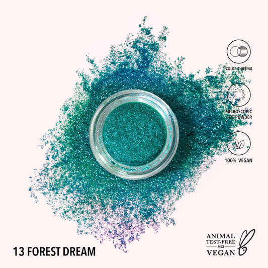 Starstruck Chrome Loose Powder (SCLP013, Forest Dream) 3pc Bundle