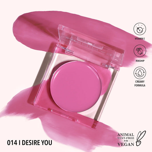 Moira Loveheat Cream Blush (CRB014, I Desire You) 3pc Bundle