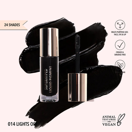 Superhyped Liquid Pigment (014, Lights Off) 3pc Bundle
