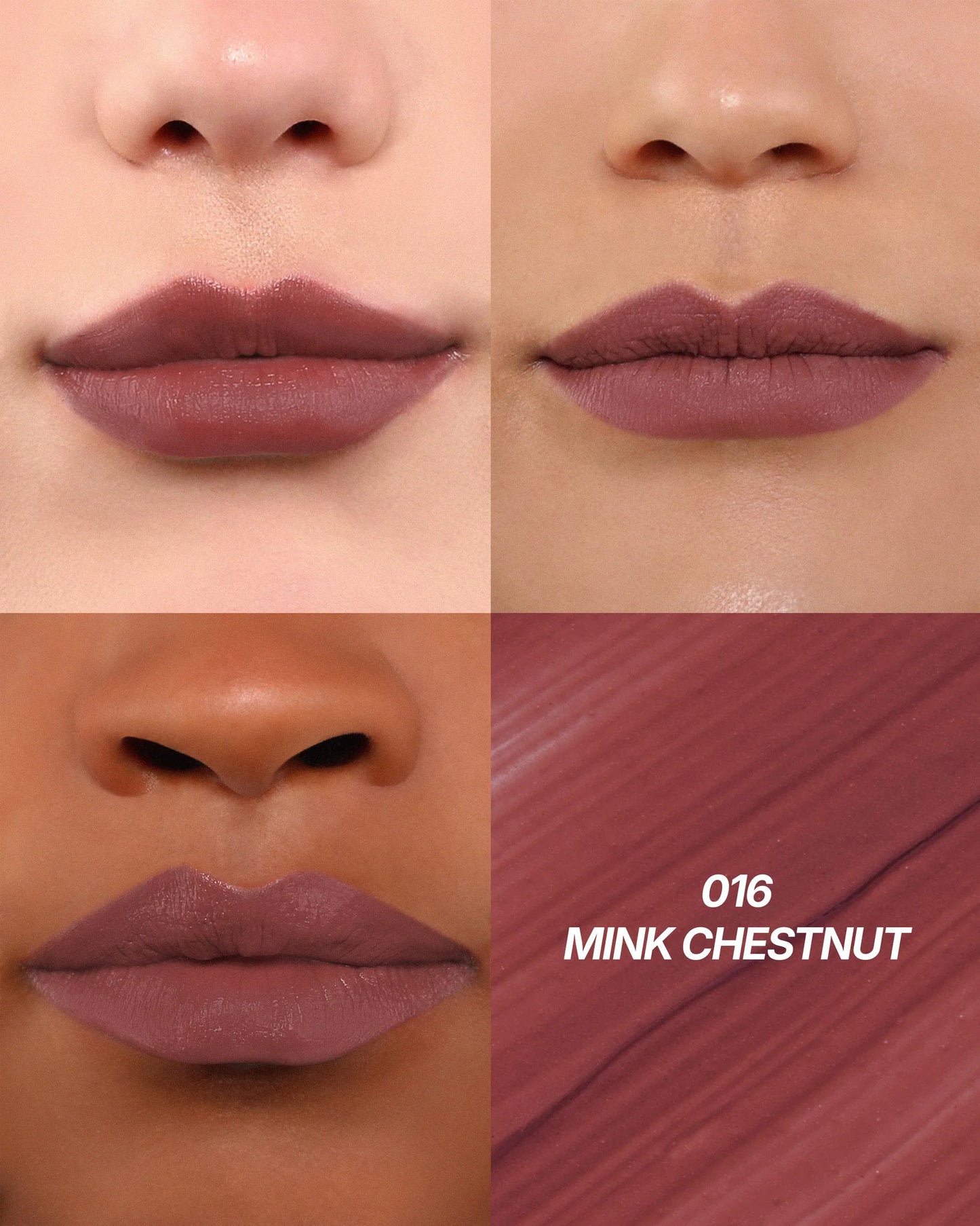 Moira Cushion Kiss Lip Cream (CKL016, Mink Chestnut) 3pc Bundle