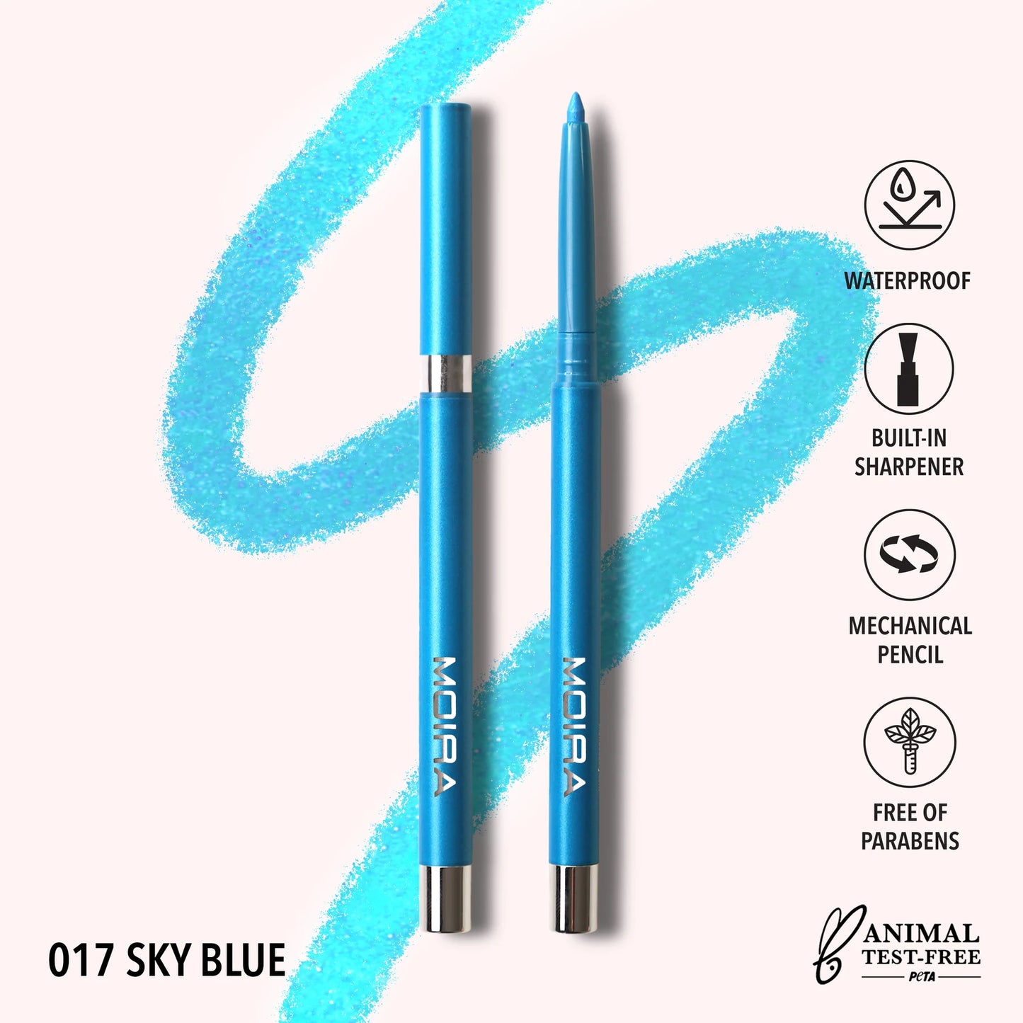Statement Shimmer Liner (SSL 017 Sky Blue) 3pc Bundle