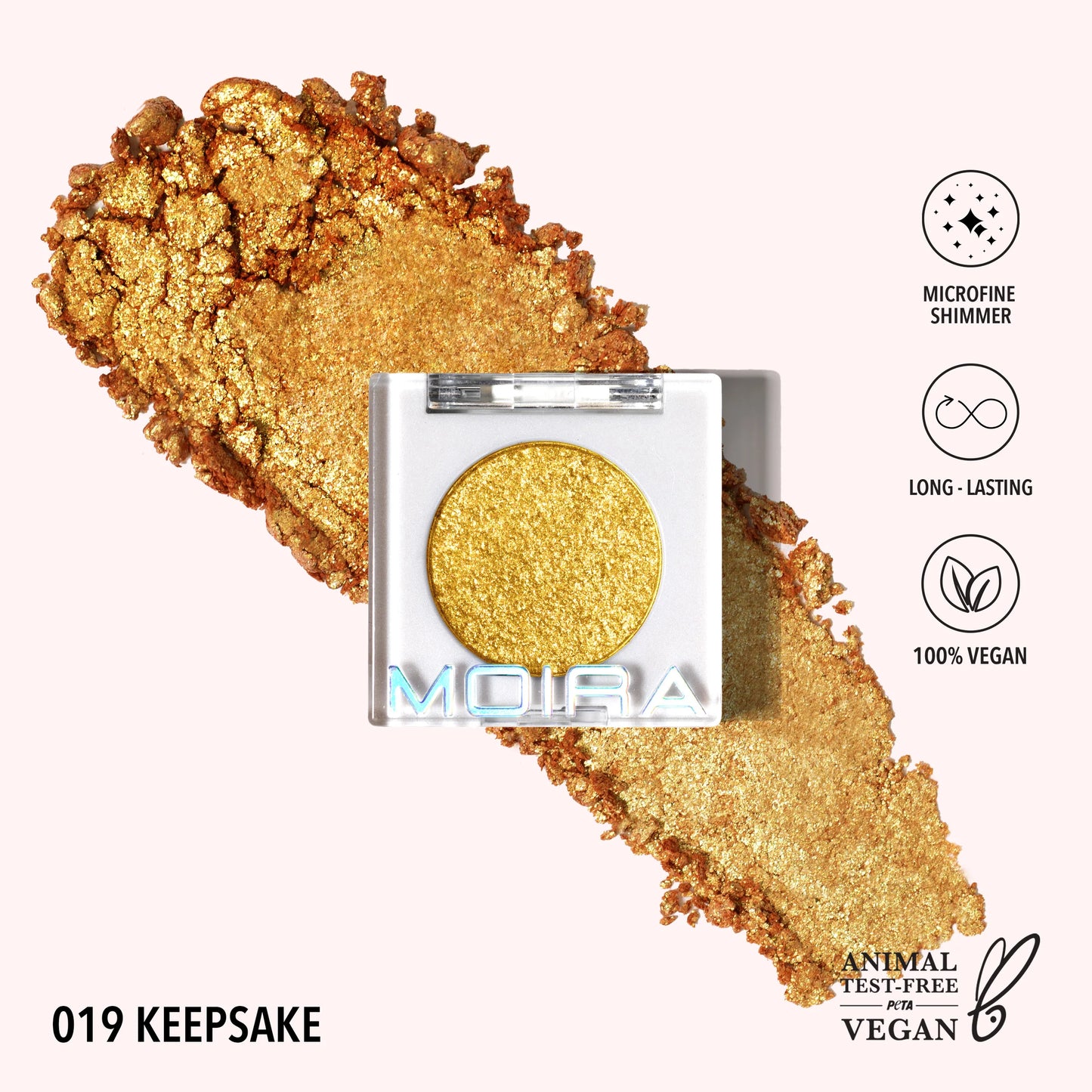 Moira Chroma Light Shadow (CLS019, Keepsake) 3pc Bundle