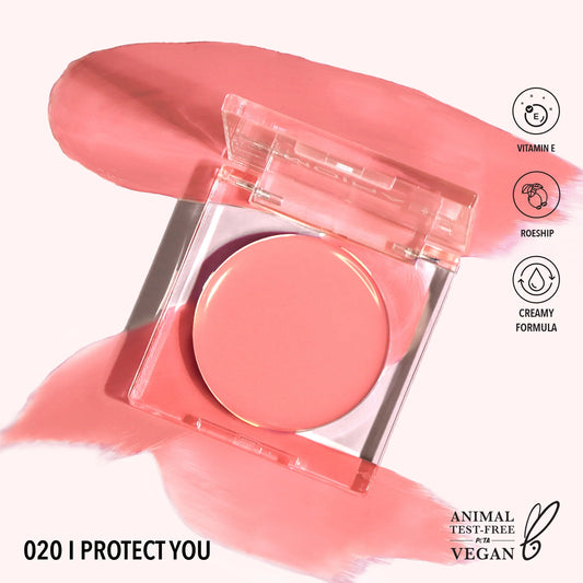Moira Loveheat Cream Blush (CRB020, I Protect You) 3pc Bundle