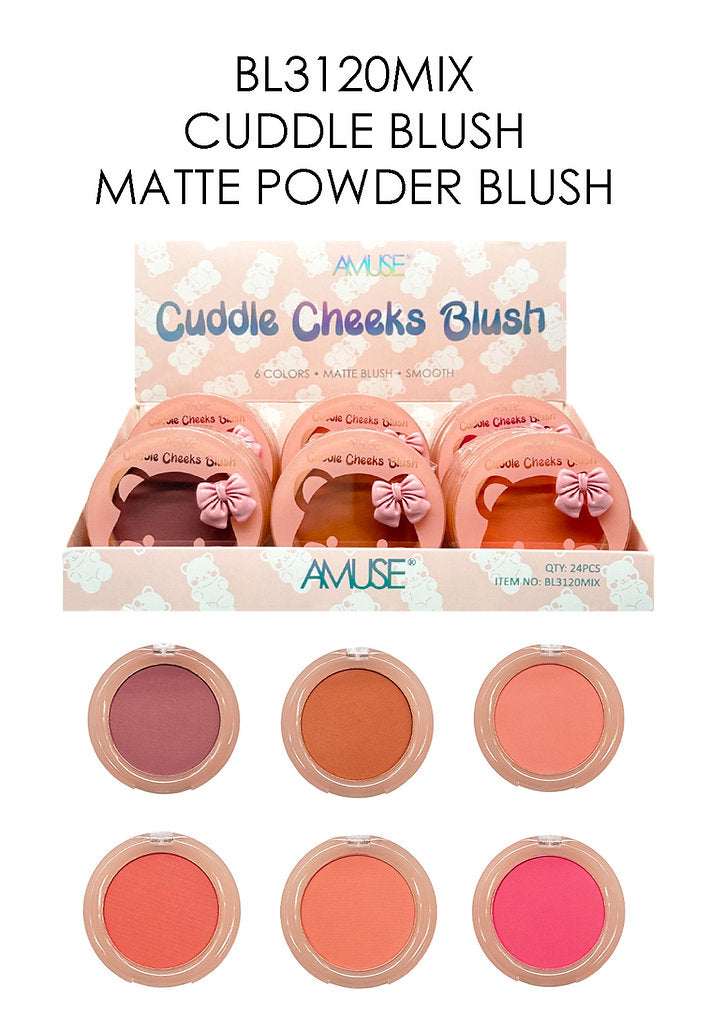 BL3120MIX Amuse Cuddle Cheeks Blush Display
