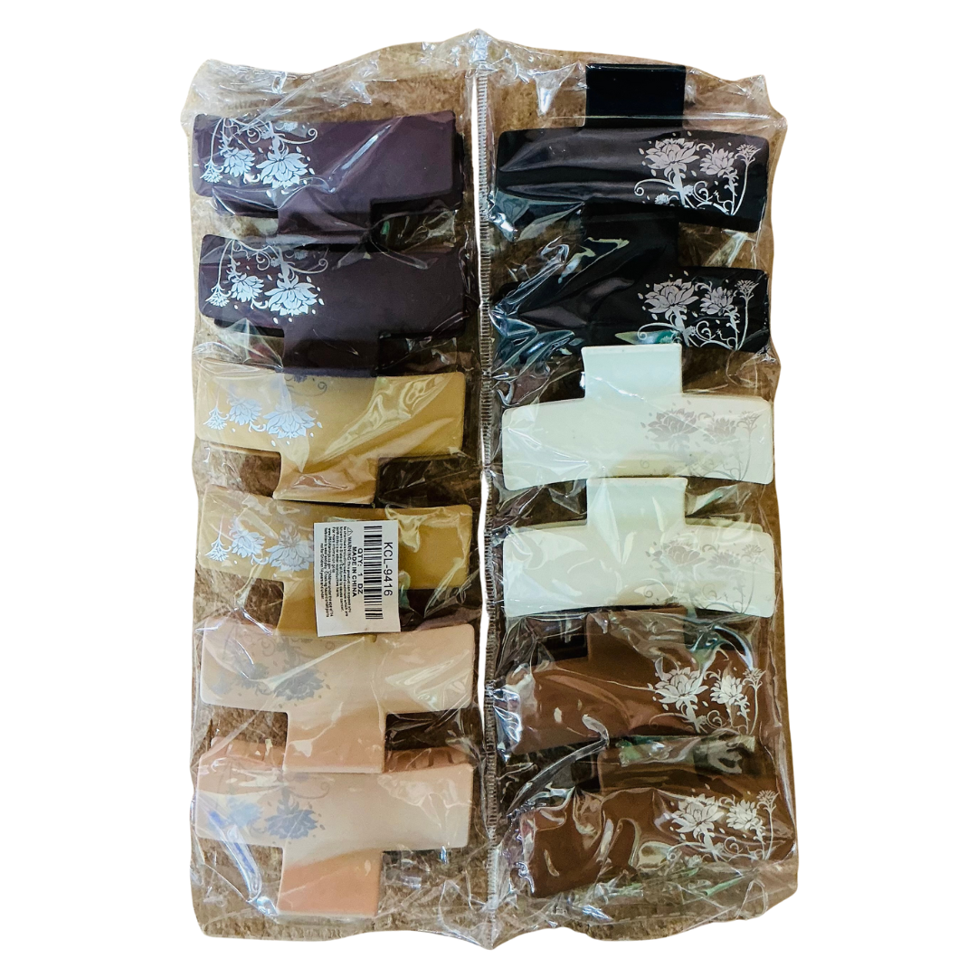 KCL-9416 Y2K Styled Hair Clip 12pc Set