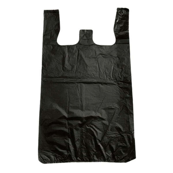 10x5x19in Black Plastic Bags 90pc Bolsa de Plástico