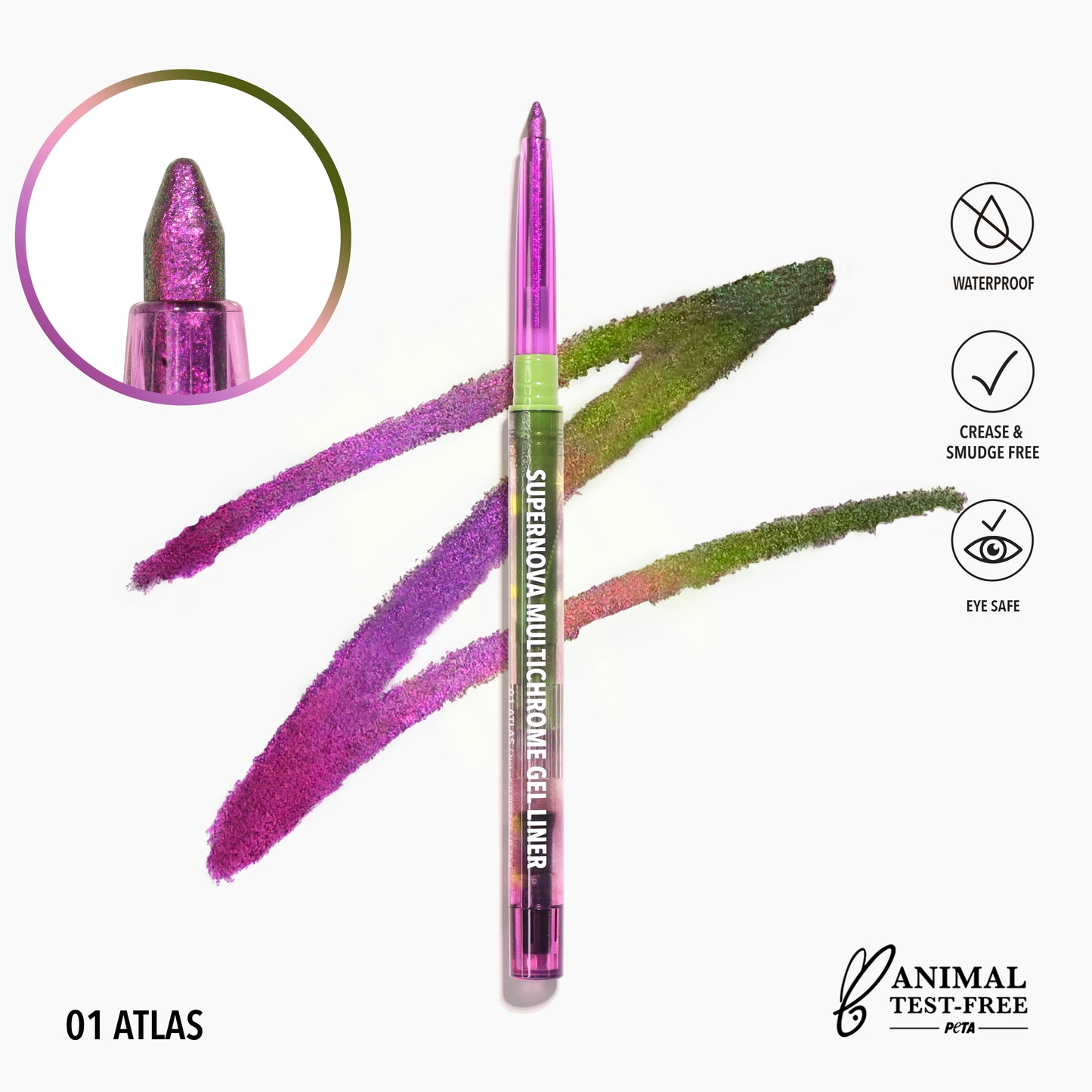 Supernova Multichrome Gel Liner (SMGL01 Atlas) 3pc Bundle