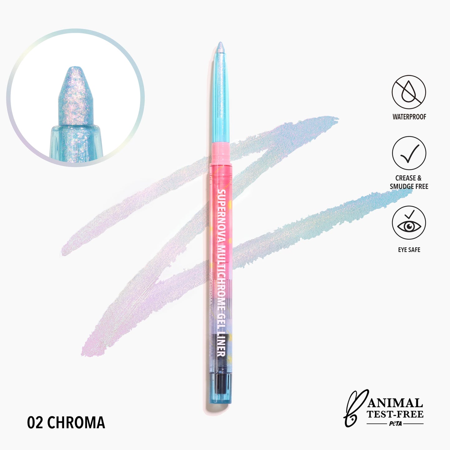 Supernova Multichrome Gel Liner (SMGL02 Chroma) 3pc Bundle