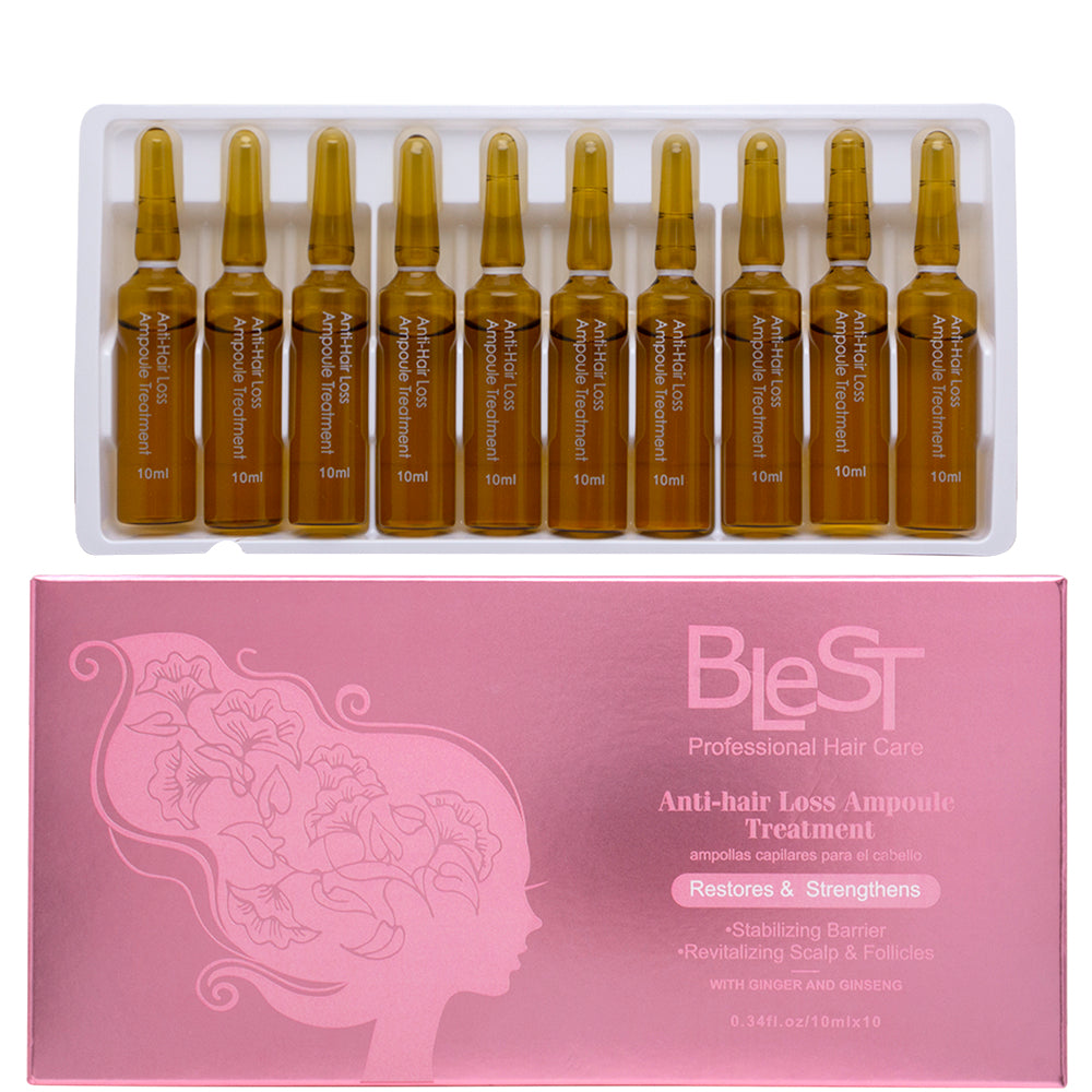 BA-01 Blest Anti Hair Loss Ampoules Treatment 10pc display