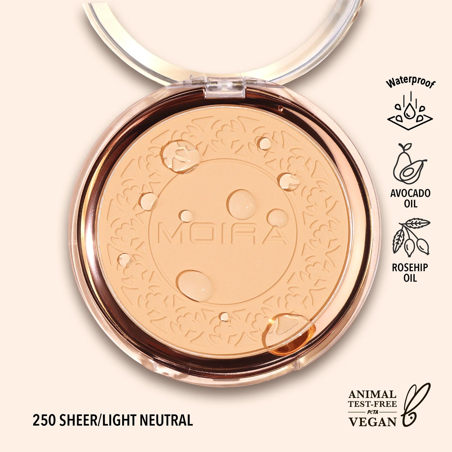 SWP 250 Sheer/Light Neutral - Soft Focus Waterproof Setting Powder