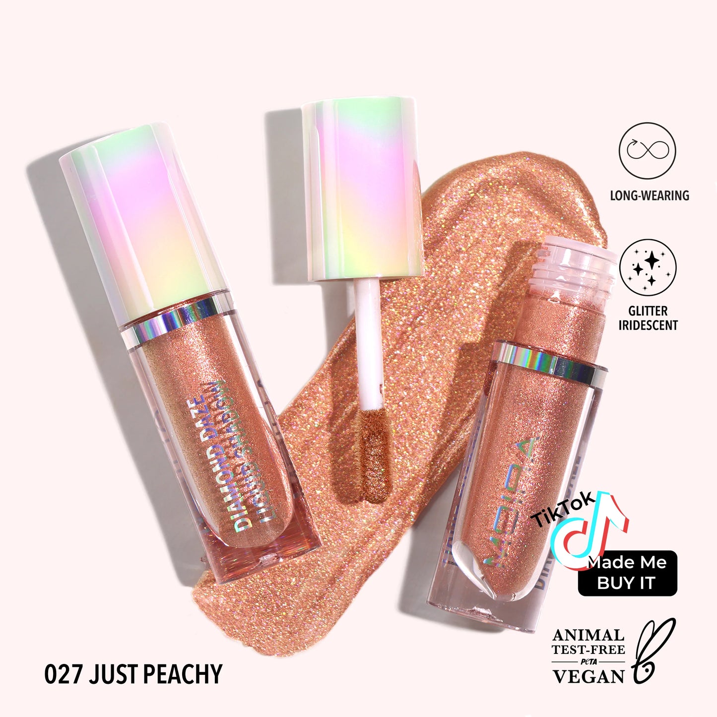 Diamond Daze Liquid Shadow (DLS 027, Just Peachy) 3pc Bundle