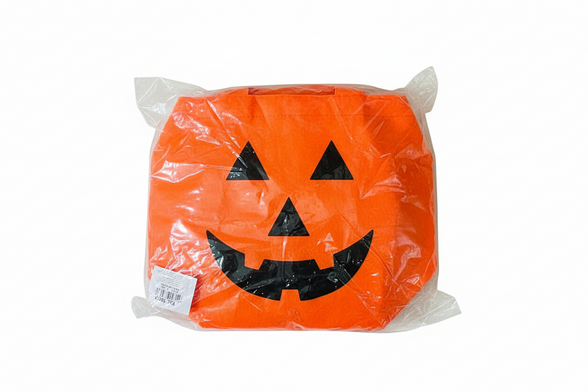 KHL-10400 Pumpkin Trick Or Treat Bags 12pc Set