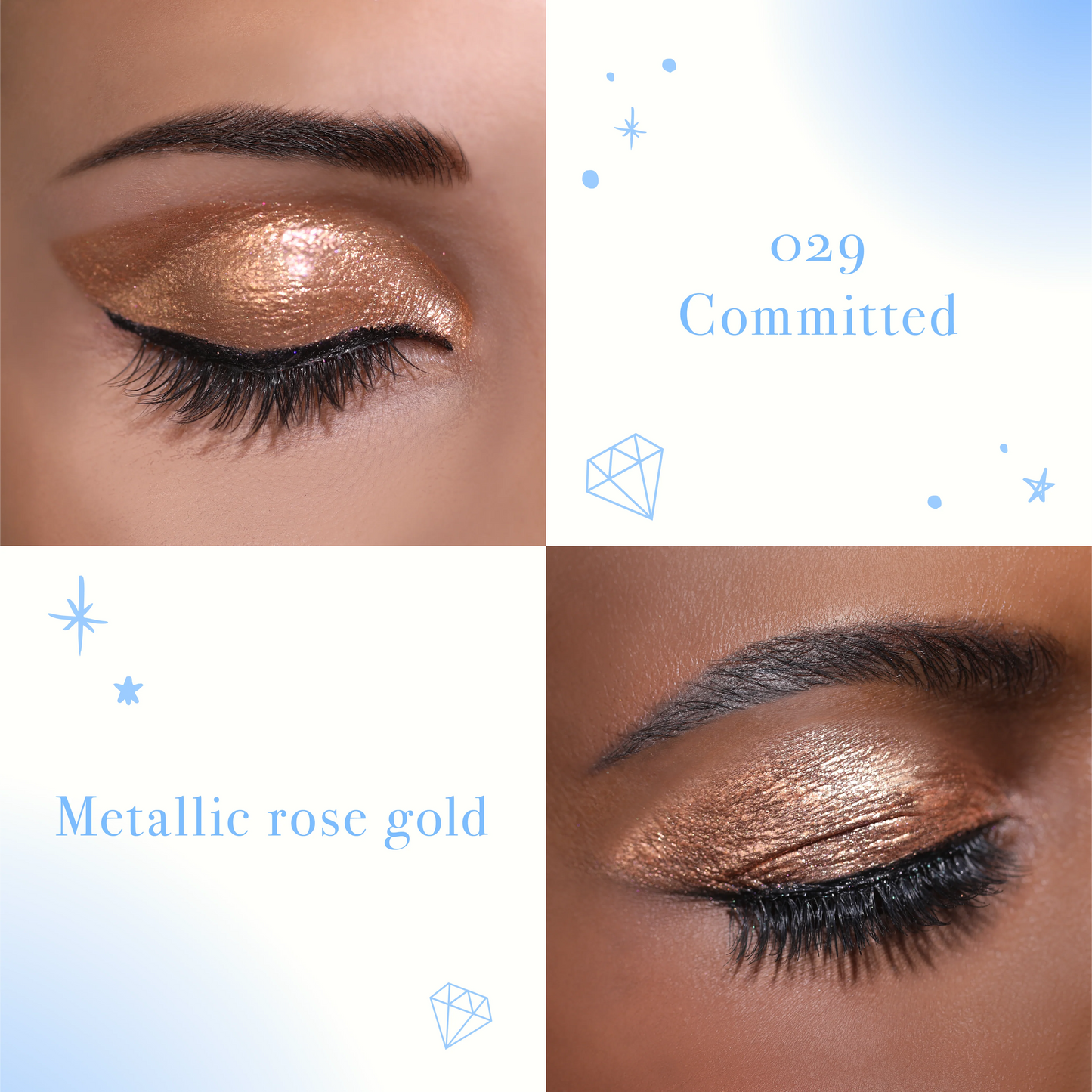 Diamond Daze Liquid Shadow (DLS 029, Committed) 3pc Bundle