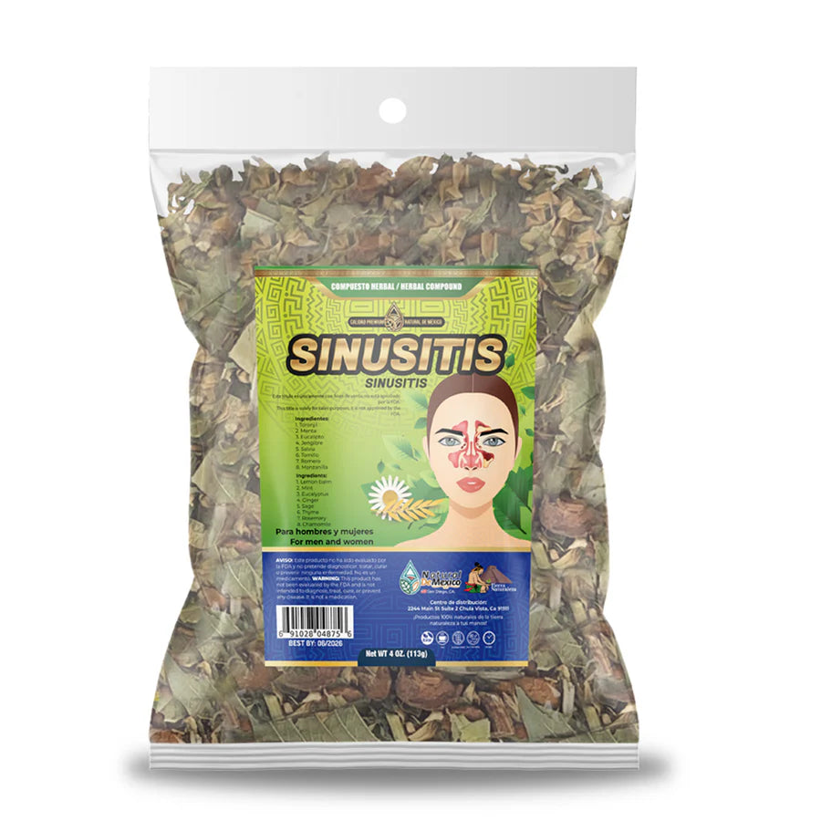 AF- 36 Sinusitis Compuesto Herbal / Tea 4 oz. 113 gr. Soporte Natural para la Sinusitis