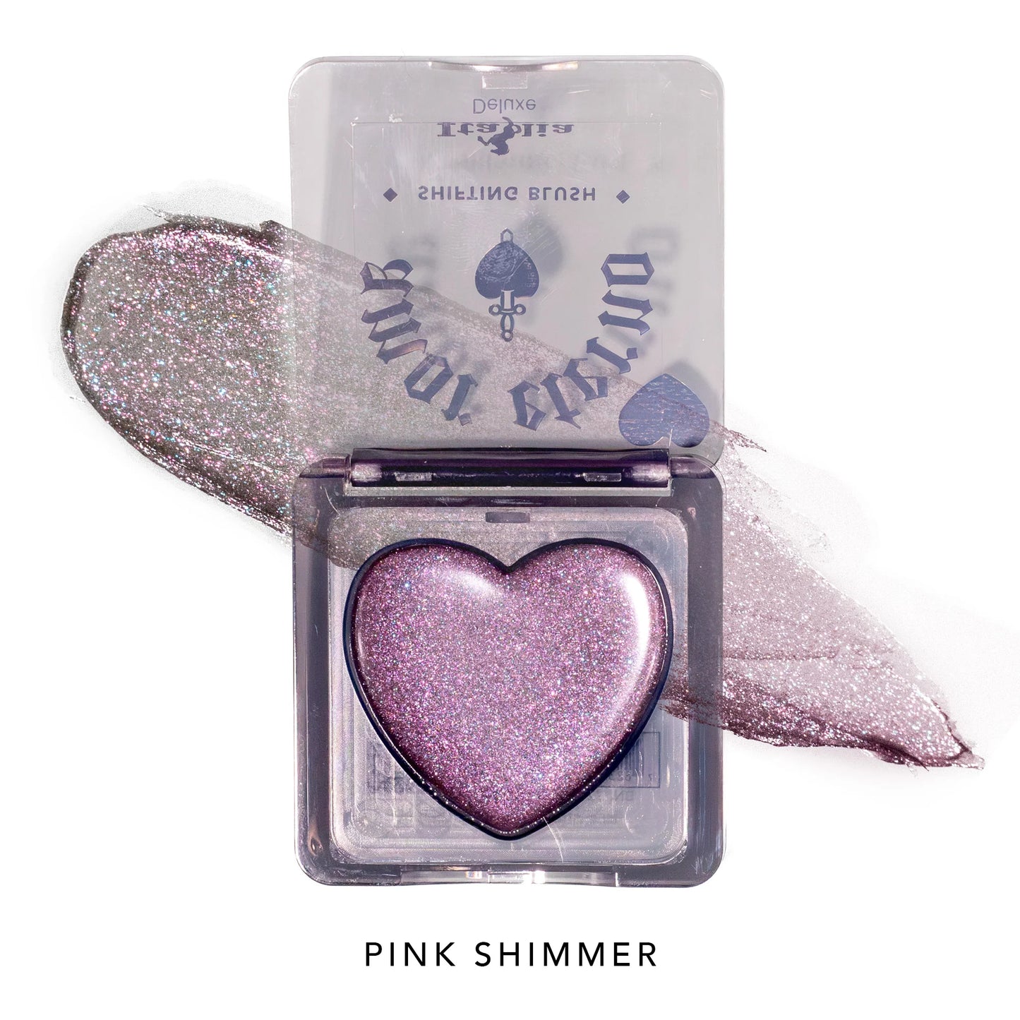 310SB Amor Eterno Shifting Shimmer Blush, Pink Shimmer, Display.
