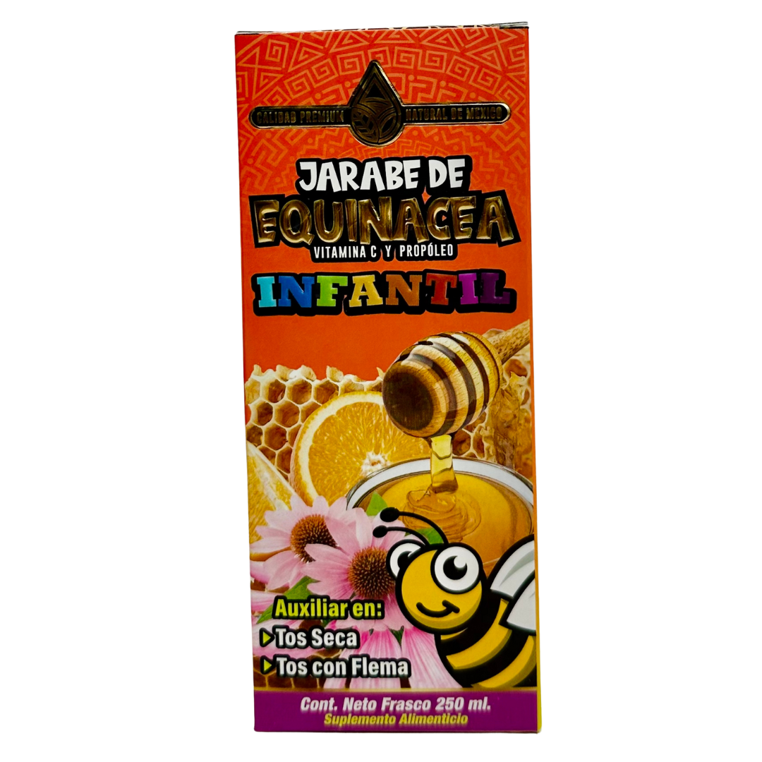 AM-12 Jarabe Equinacea con Vitamina C y Propóleo Infantil