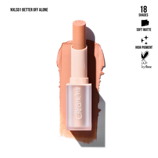 Beauty Creations  Nude -   NXLS01 Better Off Alone Lipstick 3PC SET