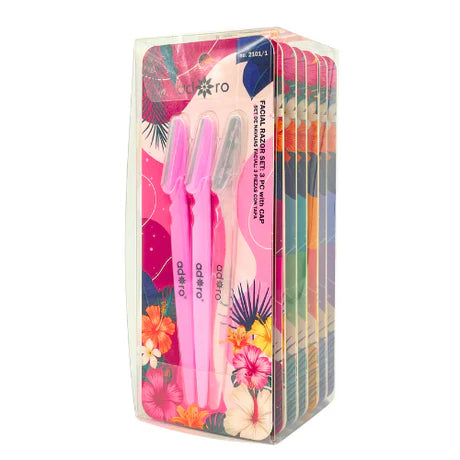 2101 Adoro Facial Razors Display