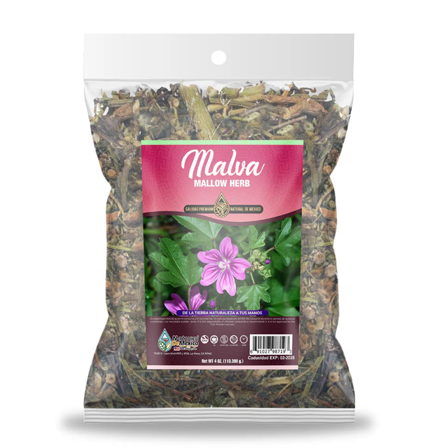 AE-86 Malva Dried Cut Leaves