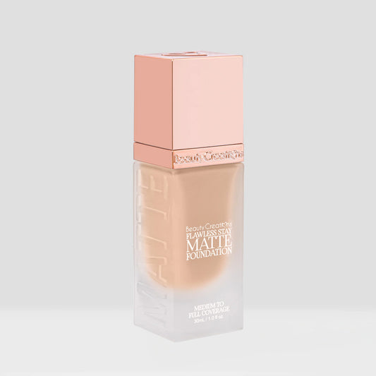 Beauty Creations - Flawless Stay Matte Foundation "3C" 3PC SET