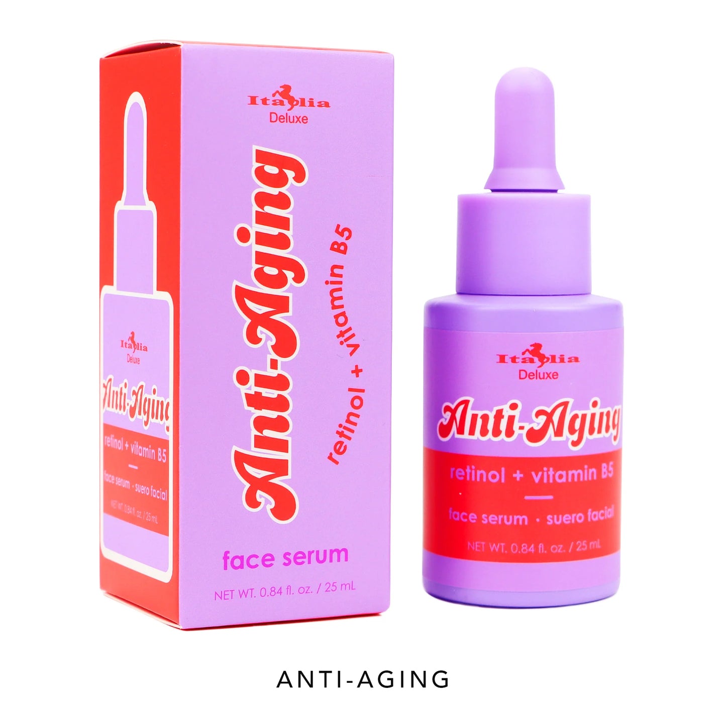400FS-04 Italia Deluxe Anti-Aging Face Serum Display