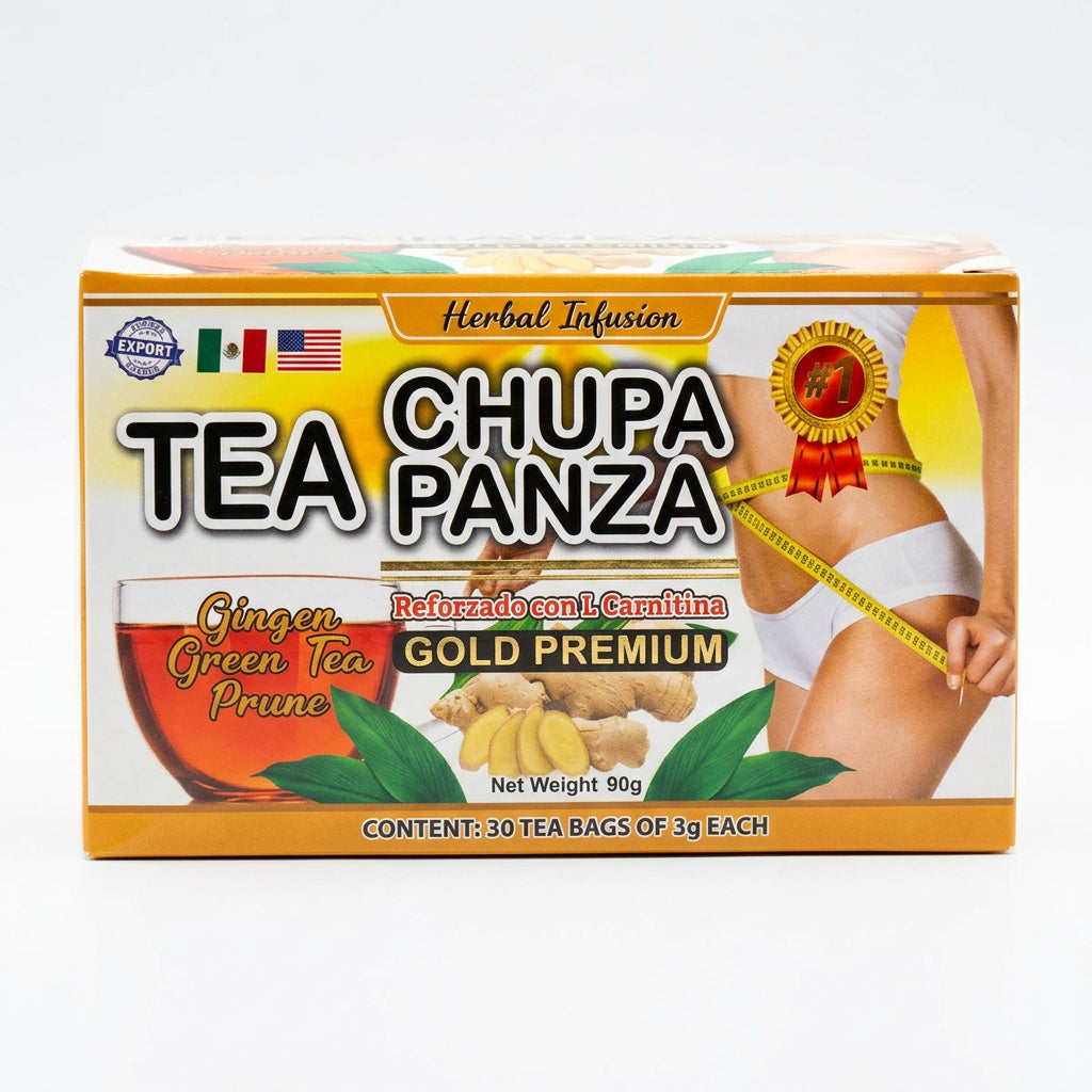 Chupa Panza Te Reforzado Con L Carnitina Gold Premium