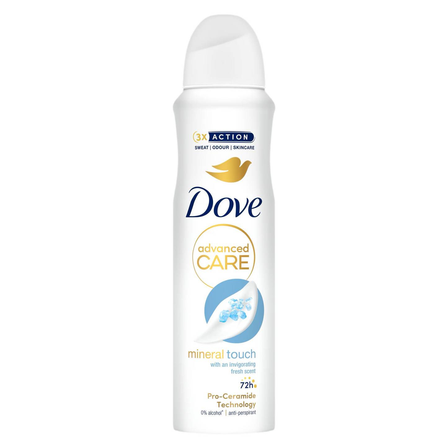 Dove Antiperspirant Deodorant Spray Mineral Touch 150 ml
