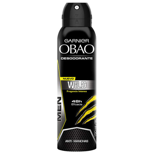 Obao Mens Wild Deodorant Spray 150ml