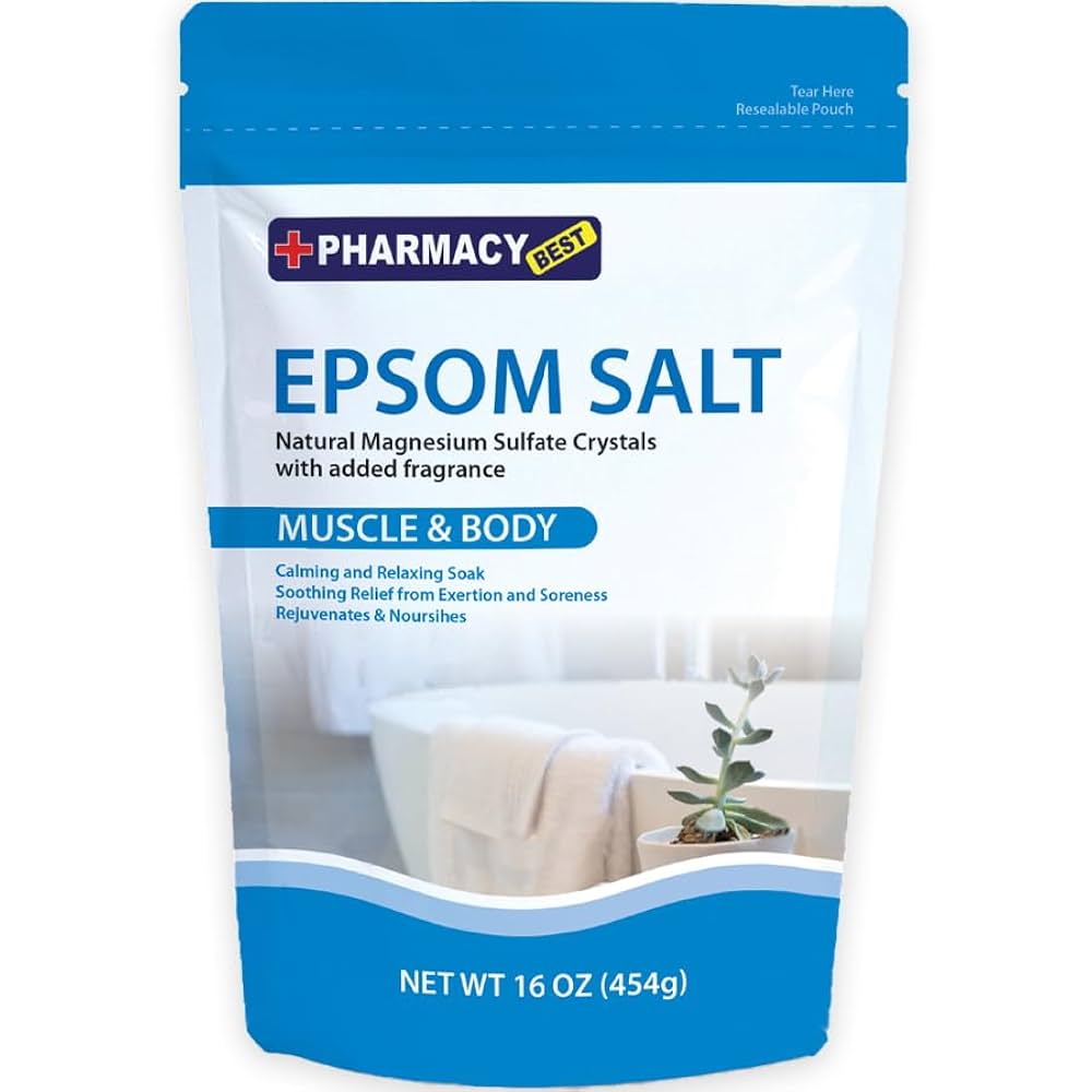 Pharmacy Best Epsom Salt Muscle & Body 1LB