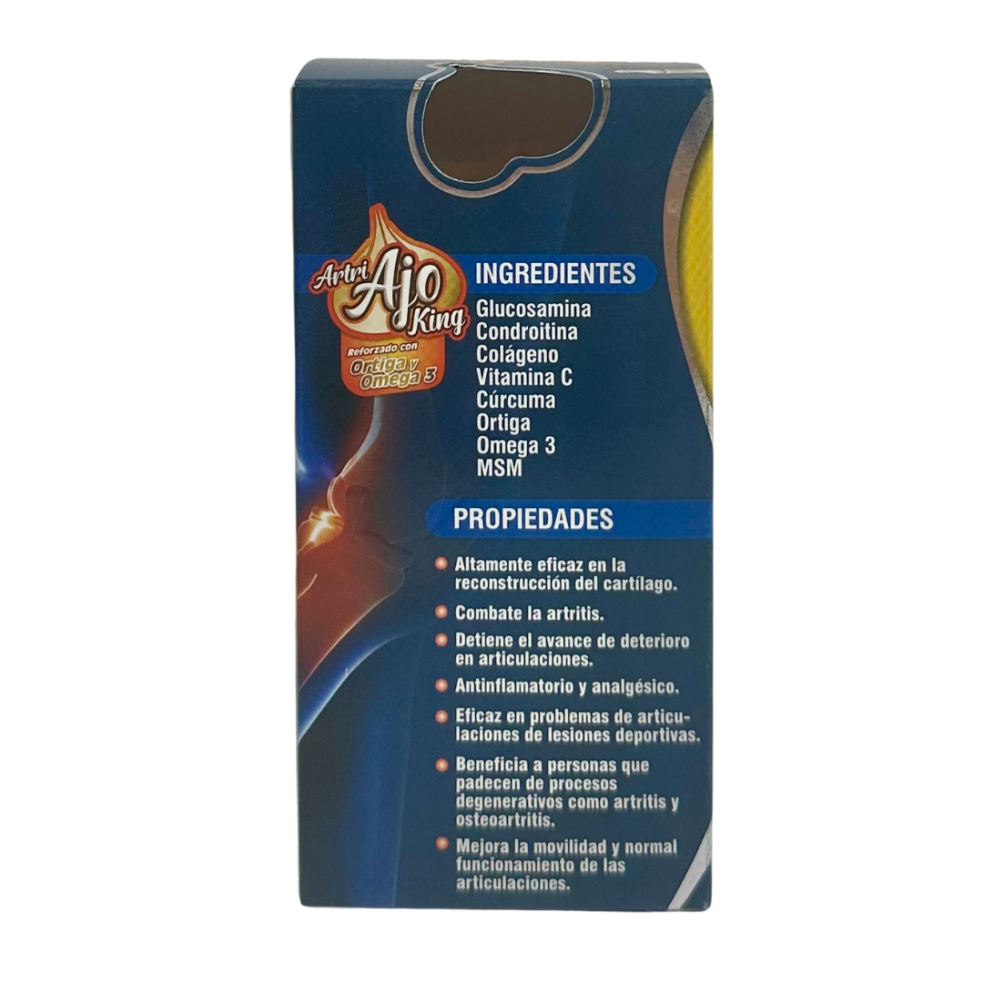 Vitaminas Artri Ajo KReferzado con Ortiga y Omega 3 Cont. 100 Tabletas