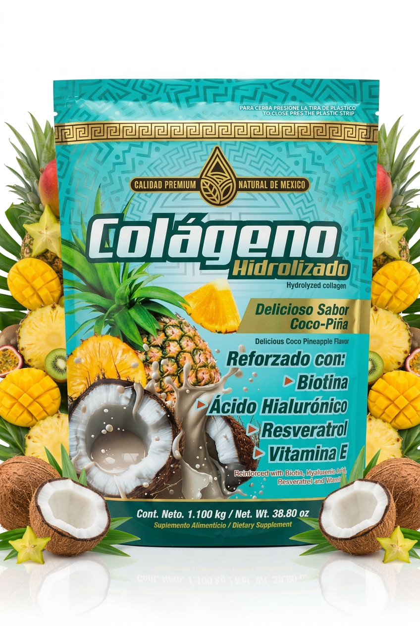 COLAGENO HIDROLIZADO Sabor Coco/Pina
