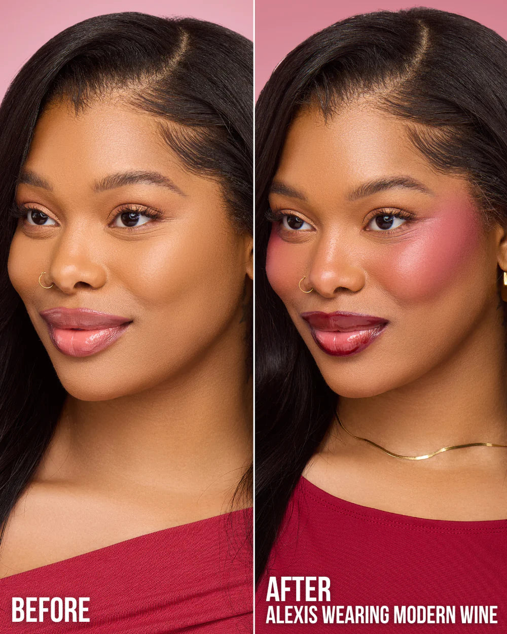 Beauty Creations Liquid Blush (LQBL8, Modern Wine) 3pc Bundle
