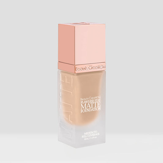 Beauty Creations - Flawless Stay Matte Foundation "7N" 3PC SET